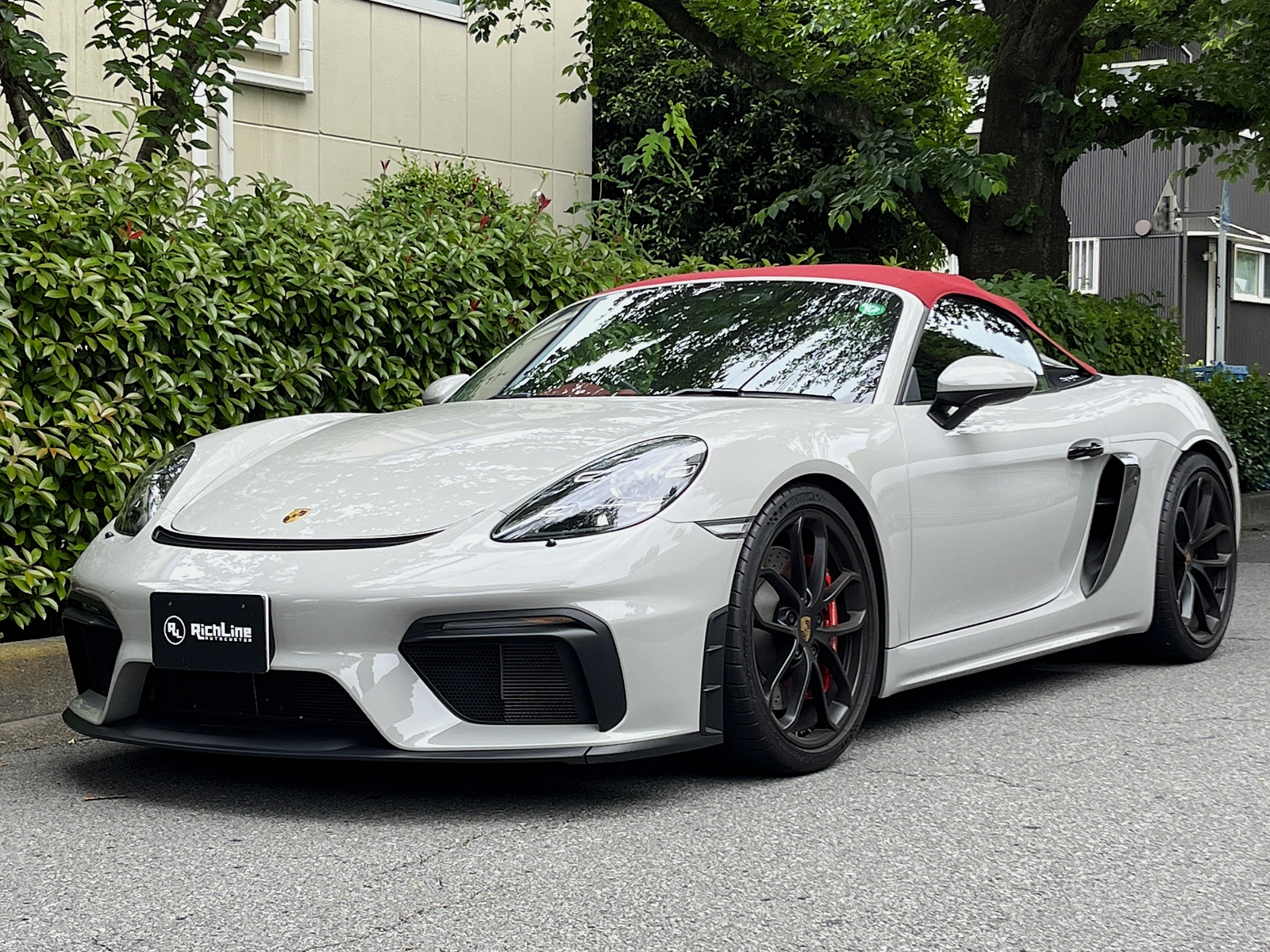 PORSCHE 718 Spyder 買取ご成約ありがとうございましたリッチライン