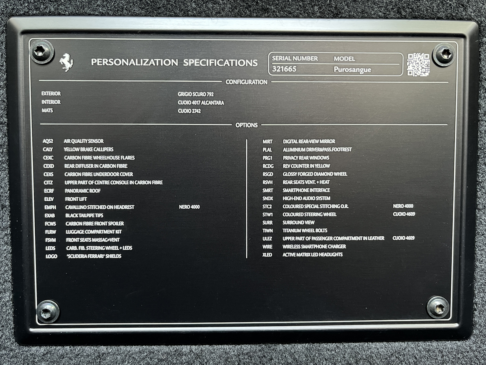 Purosangueリッチライン