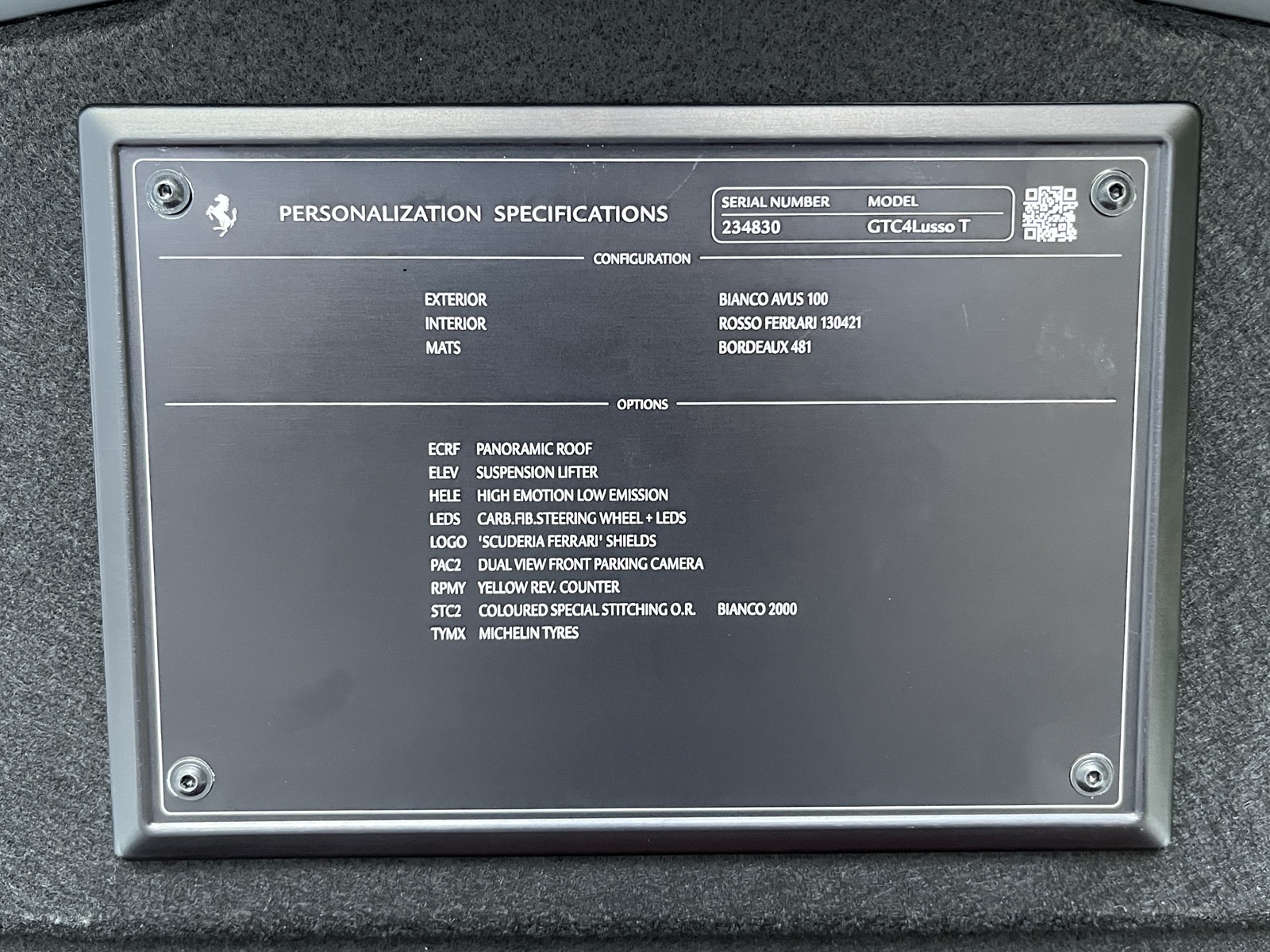 GTC4Lusso Tリッチライン